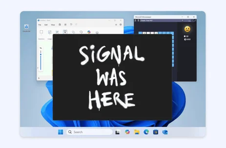 Signal blocking capture by Windows Recall